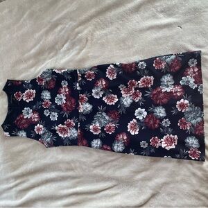 Banana Republic Floral Sleeveless Dress
